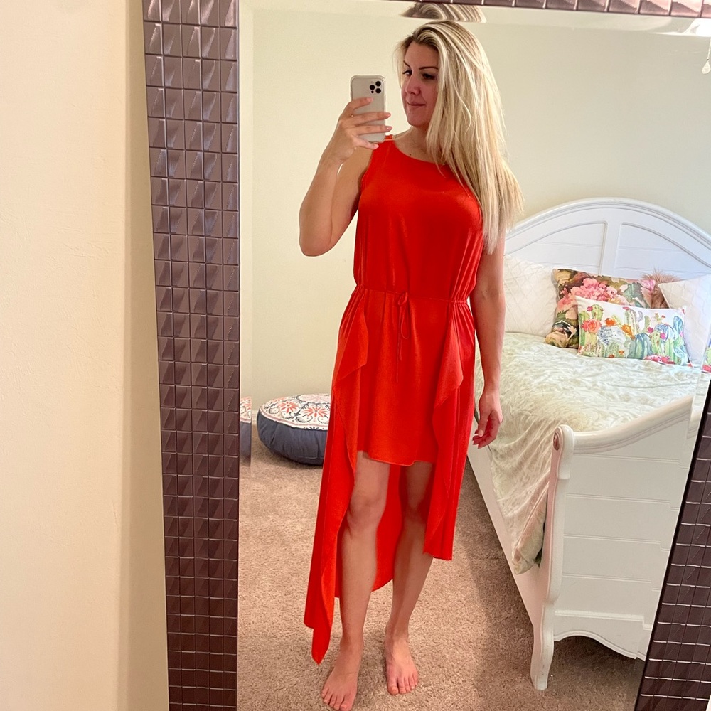 BCBG red dress